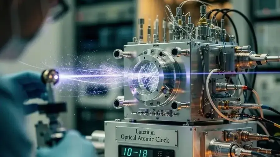Lutetio optinis atomų laikrodis: naujas tikslumo rekordas