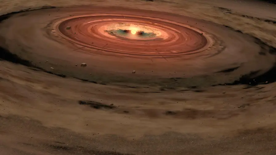 Pirmieji planetų statybiniai: chondrulės dominavo anksti