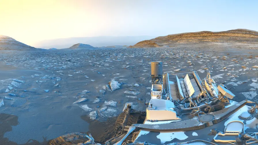 NASA Curiosity žingsniai: 5 000 Marso dienų atvirukas