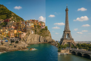Prancūzija ar Italija? Kuris kelionės tikslas jums tinkamiausias?