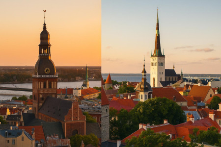 Ryga ar Talinas? Kuris miestas pasiūlys įsimintinesnę kelionę po Baltijos perlų pasaulį?
